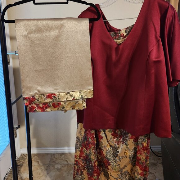 Vie By Victoria Royal 3 Piece Evening Set - Picture 6 of 11